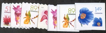 Canada #2128-34 Flowers MNH